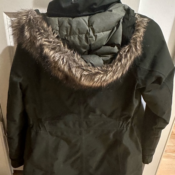 NorthFace forest green parka - Picture 5 of 7